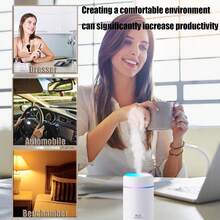 Generic Home USB Flash Small Humidifier Bedroom Living Room No Noise Pregnant Women Baby Fog Large Capacity Air Sprayer(White), Middle, JASHI 001 - Hồng - Xem 12
