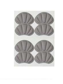 4 Pairs Comfort Heel Protectors - Double-Layer, Anti-Wear Adhesive Blister Pads For Shoes, Breathable Mesh & 4D Sponge Foot Care Stickers