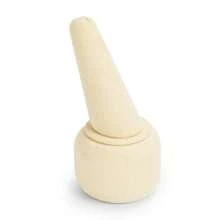 WOODTEN 珠宝展示架，人颈形耳环、戒指、项链展示架，装饰品展示架，展示柜道具，奢华珠宝展示架返校 - 米色 - 查看 25