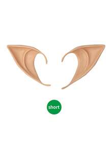 مجموعة إكسسوارات زي هالوين: قطعة رأس الزي، أذن الأرواح الخرافية، أدوات تنكر، أذن الأرواح الخرافية، أذن مصاصي الدماء، أذن الجنيات الصناعية، قطعة رأس الأرواح الخرافية الباروكية القديمة، بندي ورقة ذهبية على الطراز المورية، شريط رأس معلق بالزهور