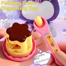 1pc Pudding Feeding Toy, Jelly Pudding Feeding Set, Pretend Play Children's Small Toy - Perfect Gift - Birthday Gift - Ideal Gift - Surprise Gift - Holiday Gift - Seasonal Gift - Halloween Gift - Christmas Gift - Gamer Enthusiast Refined Gift - Gift - Toy