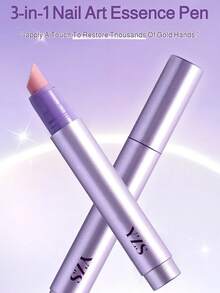 三合一指甲护理精华笔 指甲角质层修复精华笔 保湿防断裂精华笔 强韧亮泽指甲护理油 - 彩色 - 查看 2