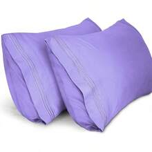 EstiloTendenciaLirex 2-Pack Fundas De Almohada 1800 Hilos, Fundas De Almohada De Microfibra Suave Cepillada, Transpirables Sin Arrugas Y Lavables A MáQuina (50X75 Cm, Verde)Calidad PremiumVersióN Mejorada - Beis - Ver 8