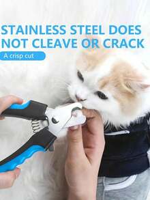 1/2 piezas Cortaúñas y recortadores para mascotas perros y gatos - Con protector para evitar el corte excesivo, incluye lima - Herramientas profesionales de aseo para mascotas - Multicolor - Ver 4