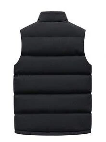 Women's Puffer Vest Sleeveless Jacket Zip Up Vest, Casual Layered Outerwear Forutumn Winter,Fleece