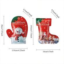 2 件保湿足膜和手膜套装，手足护理圣诞礼物，适合作为圣诞礼物 - Christmas hand mask+foot mask[聖誕手膜+足膜] - 查看 4