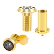 200 Degree Peephole Door Viewer With Rotary Privacy Cover, Easy Installation, Suitable For 40-60 Mm Thickness Home, Office, Hotel Doors - Multicolor - View 9