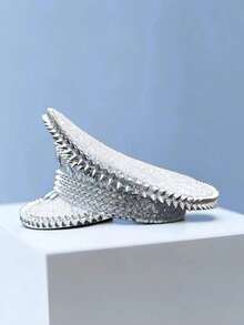 HongLuan 1pc Shiny Silver Polyester Steampunk Rhinestone Captain Hat For Women & Men, Suitable For Halloween Costumes, Bachelorette Party, Cosplay, Christmas, Adult Party, Bar, Music Festival, Cruise Party, Masquerade Ball, Bachelor Party, Carnival, Travel, Women's Gathering - Silver - View 4