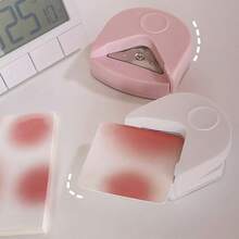 1pc R4 Round Corner Punch Tool, Suitable For Laminated Cards, Cardboard, Scrapbooks And DIY Crafts - 4mm Peach, White, Green, Blue, Black Manual Paper Cutter - Perfect For Photo Card Making, Office And School Paper Craft Punching