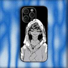 Custodia per telefono Anime G-Gachiakutas per iPhone 16, SE4, 15, 14, 13, 12, 11, Pro, X, XS, Max, XR, Plus, Mini, morbida nera