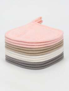1414 Reusable Makeup Remover Pads, 4/8/12pcs, Machine Washable Cleansing Tool, Suitable For Face Washing, Makeup Removal, All Skin Types - Multicolor - View 8