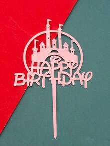 10 pièces Décorations de gâteau Toppers de gâteau d'anniversaire Grands cupcakes Décoration de gâteau de mariage Insertion de gâteau Décoration de fête