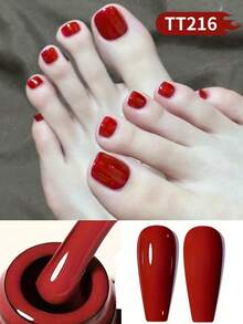 TARTU TARTU Esmalte de Gel para Unhas 8ml - 7 Cores Vibrantes, Remoção por Imersão, Cura por UV/LED, Vinho Roxo Borgonha Rosa Vermelho Vinho Rosa Roxo Azul Verde Branco Preto Azul Amarelo Verde, Cor Semitransparente, Gel Semipermanente para Manicure, Base, Primer, Para Uso Doméstico, Salão e Arte de Unhas, Presente para Mulheres