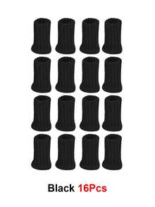 24/16/4pcs Chair Leg Socks - High Elasticity Knit For Scratch Protection, Durable Furniture Floor Protectors, Ideal For Hardwood Floors, Easy Install, Fits All Chair Sizes