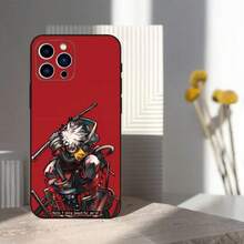Funda de Teléfono Anime Hot G-Gachiakuta Compatible con  16,15,14,13,12,11 Plus,Pro Max,XS,X,XR,SE,Mini,8,7, Funda Negra de Silicona Suave, Funda Compatible con  17, Funda  17 Pro, Funda  17 Pro Max - z5 - Ver 12