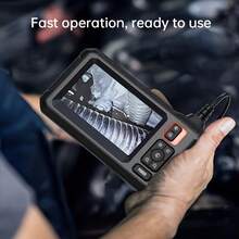 Single-Lens Sewer Camera, With A 4.3-Inch IPS Screen, 1080P Endoscopic Camera, With Lighting, Flexible Snake-Shaped Inspection Camera, Suitable For Wall, Pipe And Car Engine Inspections, Mobile Endoscopic Camera, Car Maintenance, Wall Inspection, Easy-To-Use Camera, Portable Inspection Tool, High-Quality Camera, Equipment, Pipe Camera Alternative, Visual Inspection Tool, Maintenance Professionals, Mechanics