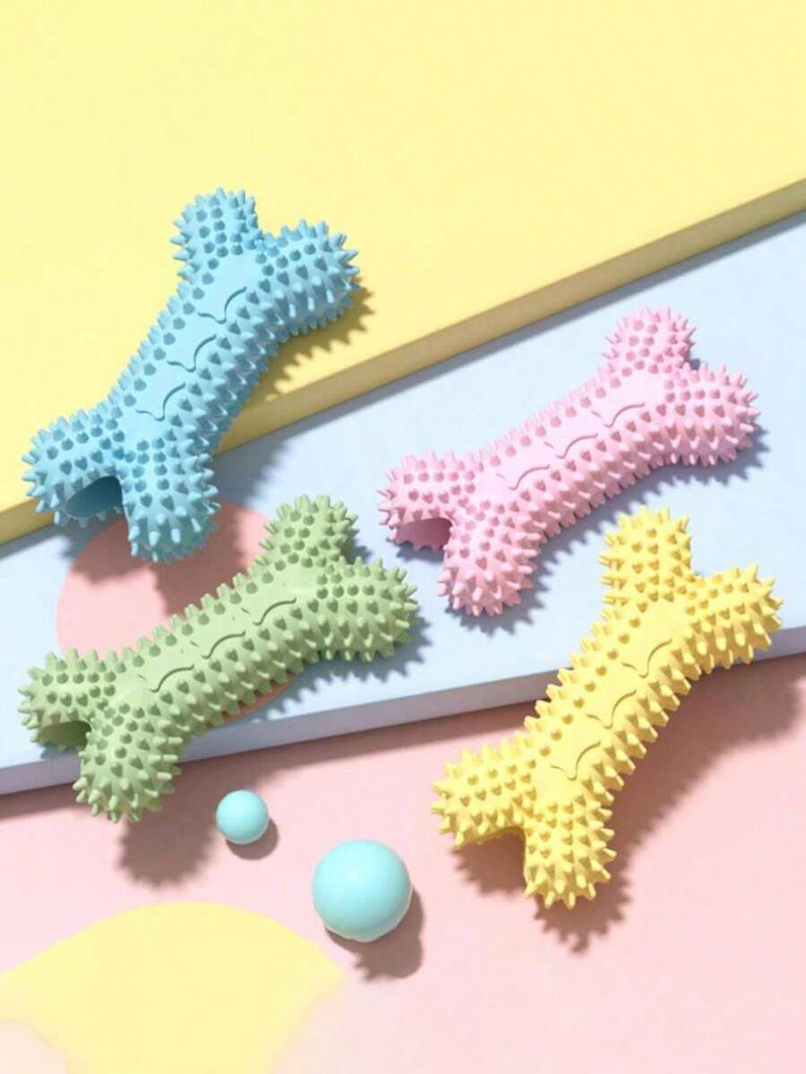 View of Puppy Chew Toys For Teething, Puppy Toys Small Dog Soft Rubber Cleaning ...