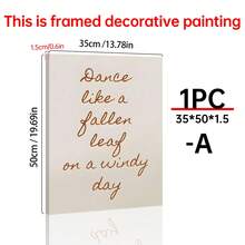 1pc Fall Quote Poster Print, Cozy Autumn Wall Art, Fall Inspirational Poster, Neutral Fall Decoration, Fall Wall Decor,Canvas Wall Art,Posters For Room,Home Decor,Room Decor Aesthetic,Room Decoration Stuff.Optional Frame, Room Decor