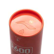 LI-NING G600 Goose Feather Badminton (12-Pack), Grade A Goose Feathers Used, With Spliced Cork Shuttlecock Heads. It Features A Refined Appearance, Stable Flight Performance, As Well As Excellent Strength And Toughness AYQR008-76 - White 76 Speed - View 4