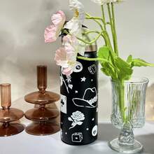 Original 24Oz/32Oz Limited Edition Water Bottle, Sports Water Bottle, Leakproof With Pop-Up Lid, Available In A Variety Of Colors, A Water Bottle Designed For Water Drinkers, Sui350table For Fitness, Running, School, Halloween, Thanksgiving Day, Christmas Day Gifts, Gift For Her, New Fashion Women Water Bottle For Women - 32 oz - Xem 14