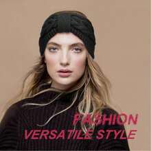 Winter Headbands For Women Ear Warmers, Cold Weather Accessories With Fleece Lining, Christmas Gifts