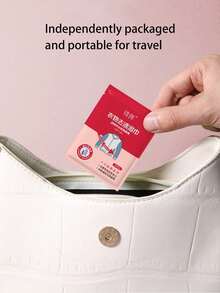 20/40/80 pièces Lingettes détachantes pour vêtements, emballage indépendant portable, convient pour doudoune, t-shirt, petites chaussures blanches, etc.