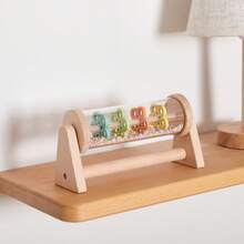 Simulateur de son de pluie, tube sonore 3D de pluie roulante, jouet apaisant et d'aide au sommeil pour bébé, entraînement à la concentration pour bébé, décoration de chambre d'enfant, cadeau de Noël et d'anniversaire