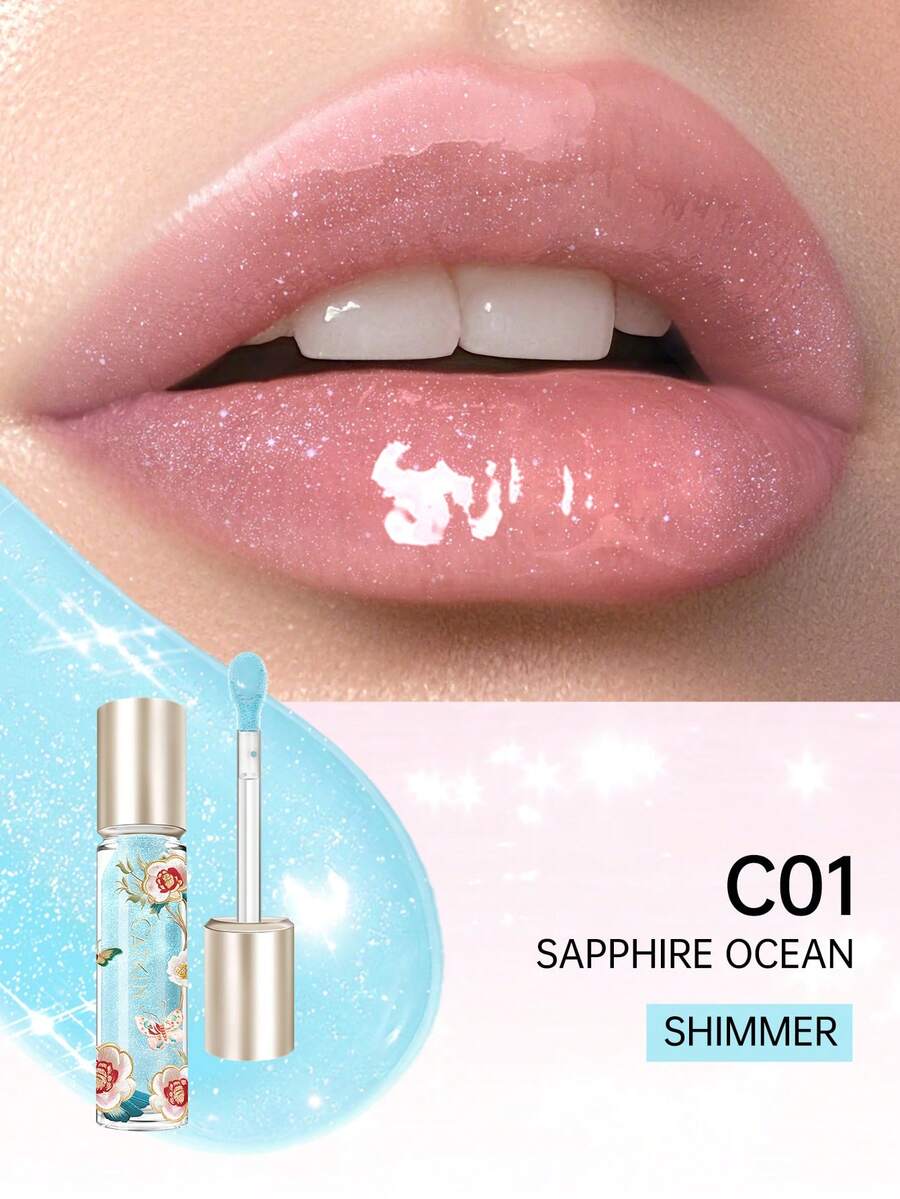 CATKIN丰唇蜜，保湿润色，令双唇更显丰盈，不粘腻，光泽感强，持久保湿 C01 蓝宝石海洋