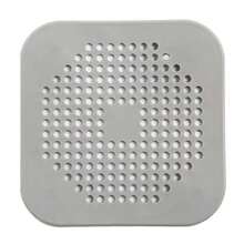 Upgraded Thick Silicone Drain Cover, Anti-Odor & Clogging, Bathroom Drain Hair Catcher Filter, Suction Cup Drain Sticker, No Drilling Required, Easy To Clean