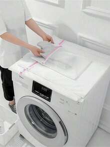1pc Laundry Mesh Bag - Large Washing Machine Bag For Underwear, Delicate Clothes & Summer Tops - 圖片色 - 查看 2