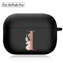Earphone Case For Airpods (1st / 2nd / 3/4rd Generation) / Airpods Pro /Pro 2 Printed Gold Letters Soft Silicone Wireless BT Headphones Charging Box Protective Cover