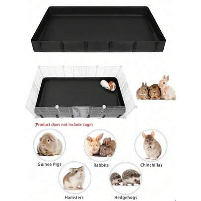 1 件装耐用尼龙豚鼠笼垫 - 可水洗、防滑、防尘，适合小型动物 - 易于清洁的宠物栖息地配件，也适用于兔子、猫和其他小型宠物。也可作为家居墙面装饰、婚礼和生日派对墙面装饰、圣诞节家居装饰、圣诞礼物。