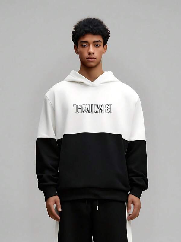 Men's Multi-Color Hoodie Sweatshirt And Pants Set