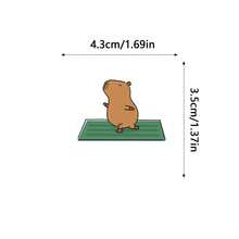 50 piezas de pegatinas lindas de capibara, pegatinas de animales, pegatinas de grafiti, regalos de capibara, artículos de capibara, pegatinas de papelería, pegatinas de vinilo resistentes al agua para diarios, computadoras, scrapbooks, equipaje, botellas de agua, teléfonos - Multicolor - Ver 7