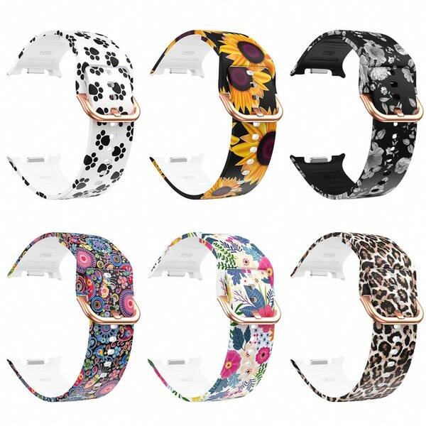 Fashionable Silicone Strap, Suitable For Sam Sung Galaxy Watch 8 (40/44/46mm) And Classic/Ultra 2 Series, With Rich Colors, Comfortable And Breathable, Wearable Technology Accessories, Multifunctional Strap, Flexible Sports Strap