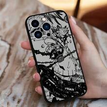 Funda de teléfono Hot G-Gachiakuta Comics compatible con  16,15,14,13,12,11 Plus, Pro Max, XS, X, XR, SE, Mini, 8, 7, funda de silicona suave negra, funda compatible con  17, funda de  17 Pro, funda de  17 Pro Max - z1 - Ver 13