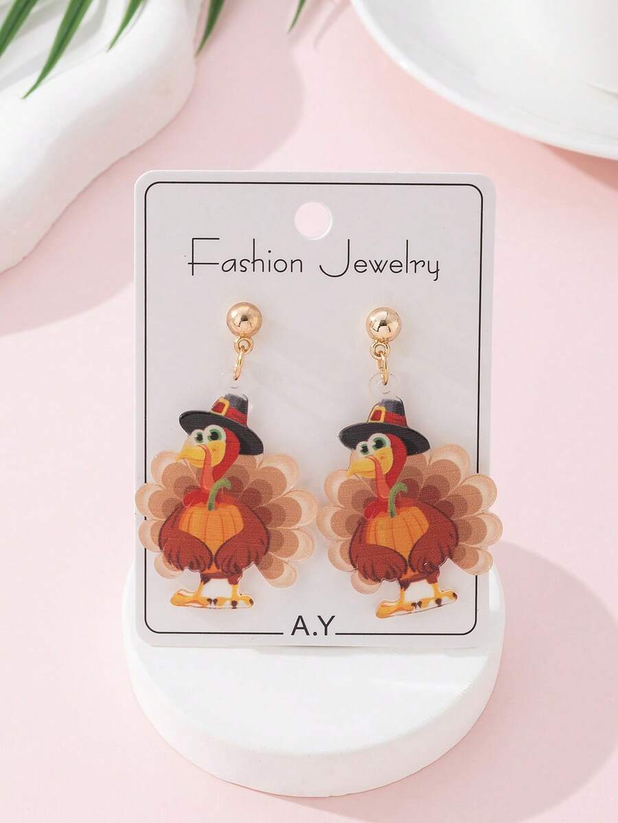 Women Dangle Earrings - Multicolor - View 1