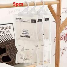 5PCS Large Dehumidifier Bag, Hanging Moisture-Proof And Mold-Proof Household Air Dehumidification Accessories, No Need To Connect The Electricity To Use, Dehumidifier Accessories