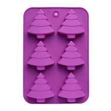 Moldes de silicone para árvores de Natal, moldes para doces de chocolate, sabonetes artesanais, cubos de gelo, biscoitos, gelatina, biscoitos, moldes para bolos, festas de fim de ano em família, decorações de Natal, pijamas de Natal, presentes de Natal, decoração de Natal