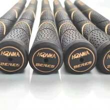13 Golf Grips With Massage Anti-Slip Texture, Golf Accessories, Standard Medium Black 60R Grip, HONMA Beres - Black - View 4