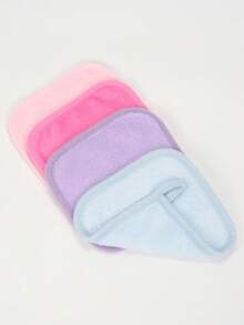 1414 Reusable Makeup Remover Pads, 4/8/12pcs, Machine Washable Cleansing Tool, Suitable For Face Washing, Makeup Removal, All Skin Types - Multicolor - View 13