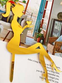 10 pièces Décorations de gâteau Toppers de gâteau d'anniversaire Grands cupcakes Décoration de gâteau de mariage Insertion de gâteau Décoration de fête