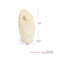 WOODTEN 珠宝展示架，人颈形耳环、戒指、项链展示架，装饰品展示架，展示柜道具，奢华珠宝展示架返校 - 米色 - 查看 19