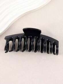 Kẹp tóc silicon mềm hình vuông rỗng 10cm, phù hợp với tóc dày, phụ kiện tóc mờ mùa thu đông, kẹp tóc cho nữ, phụ kiện tóc cho trang phục đi nghỉ mát, kẹp tóc thanh lịch cho nữ, mùa hè, đi biển, kỳ nghỉ, du lịch. - Nhiều màu 2 - Xem 10