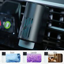 The Latest Smart, Colorful Car Air Vent Diffuser Features A Multi-Porous Design And Molecular Spray, Allowing Fragrance To Quickly Permeate The Air. It Also Has An Automatic Start And Stop Function That Follows The Vehicle's Movement. It Provides 60 Days Of Long-Lasting Fragrance And Comes With Three Different Essential Oils. (Aromatherapy Diffuser + Essential Oil) Choose XY PROCESS To Enhance Your Driving Experience! - 三瓶裝 - 查看 11