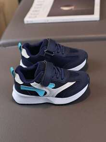 1 双儿童运动鞋，新款春秋男童/女童跑步鞋，透气网眼软底休闲运动鞋 - 藍色 - 查看 5