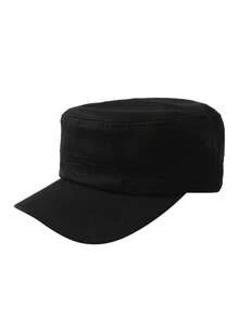 1 pieza Gorra plana para hombre con protección solar, sombrero ligero para todo el año, ideal para actividades al aire libre como senderismo, camping y uso diario