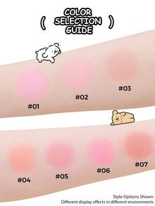 Little Ondine Phấn má hồng dạng kem 04, hiệu ứng trang điểm tự nhiên, căng mọng, dễ tán, không vón cục, dưỡng ẩm và làm đầy đặn da, lâu trôi, đa năng: có thể dùng cho má, môi, mắt, phiên bản hợp tác, bao bì tinh tế, lựa chọn quà tặng hoàn hảo. - 04 mật ong - Xem 7