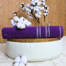 Toalha de Banho Algodão 1,30x70 alta absorção Avulsa 1 un 100% Algodão