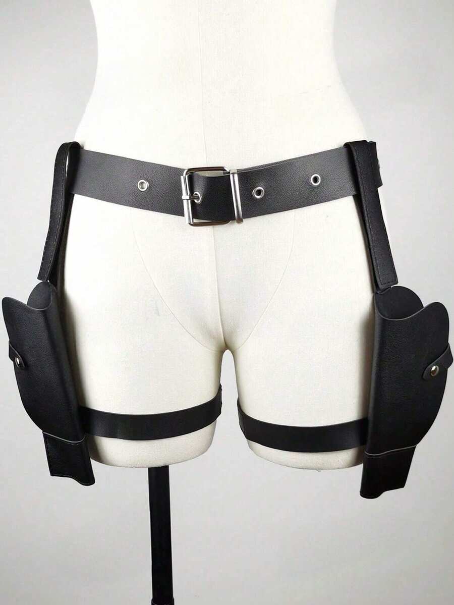 劳拉·克劳馥皮套，西部牛仔腰带服装配件 - 多色 - 查看 1